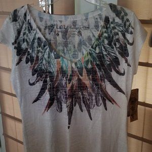 Pretty Tee By L.O.L. Vintage. Size XL